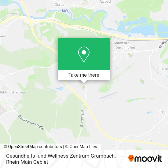 Карта Gesundheits- und Wellness-Zentrum Grumbach