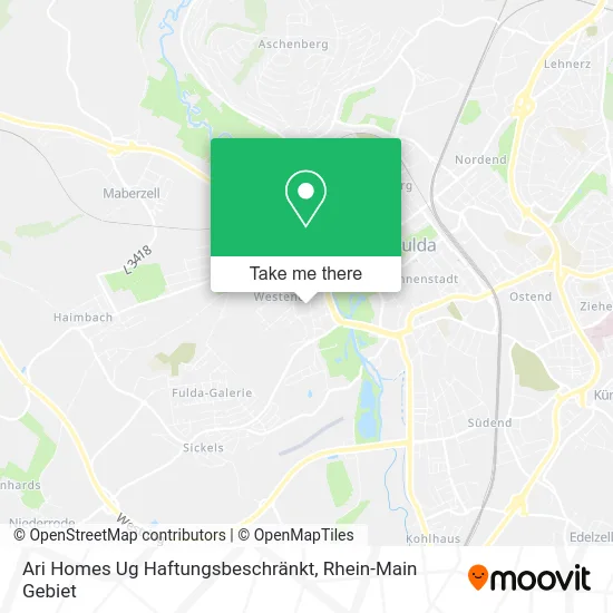 Карта Ari Homes Ug Haftungsbeschränkt