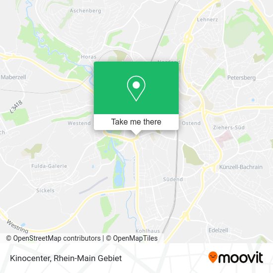 Карта Kinocenter
