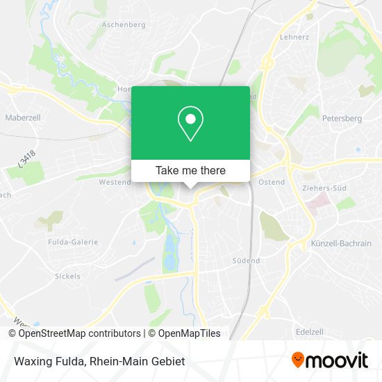 Waxing Fulda map