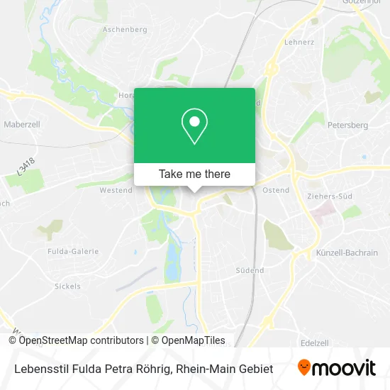 Карта Lebensstil Fulda Petra Röhrig