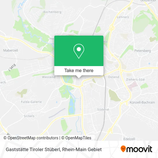 Карта Gaststätte Tiroler Stüberl