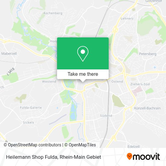 Карта Heilemann Shop Fulda