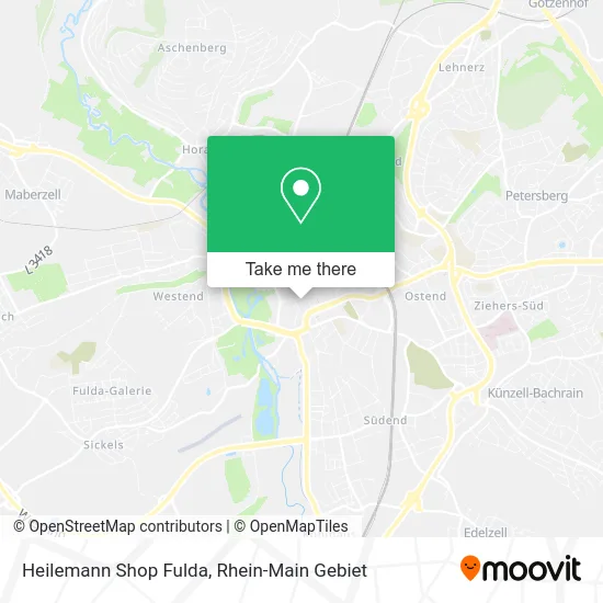 Карта Heilemann Shop Fulda