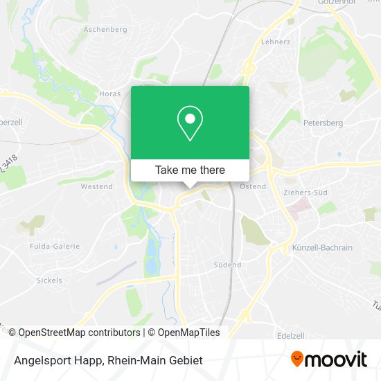 Карта Angelsport Happ