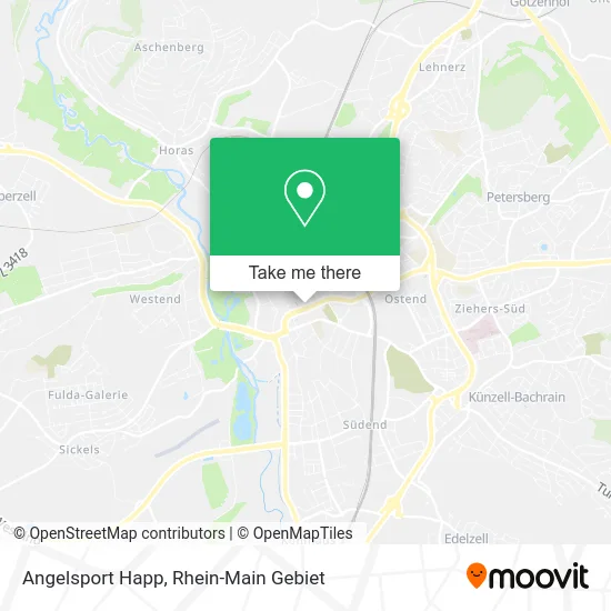 Карта Angelsport Happ