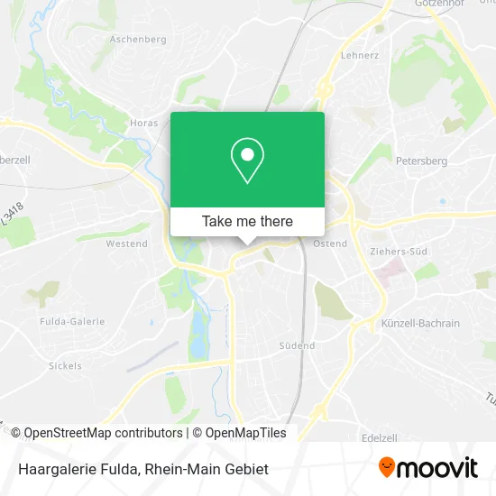Карта Haargalerie Fulda