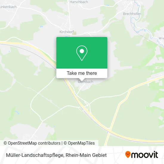 Карта Müller-Landschaftspflege