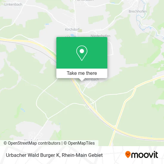 Карта Urbacher Wald Burger K