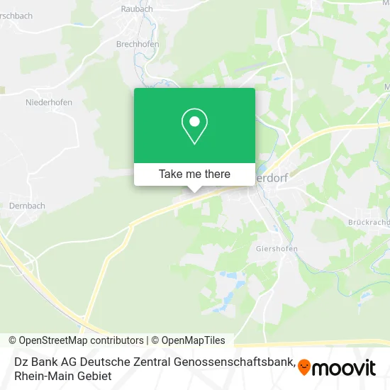 Карта Dz Bank AG Deutsche Zentral Genossenschaftsbank