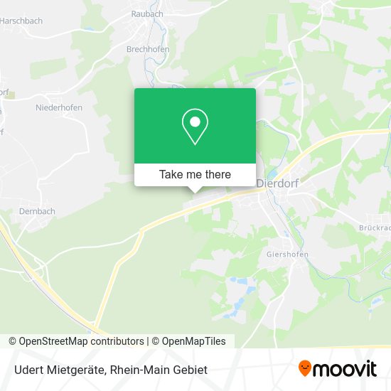 Карта Udert Mietgeräte
