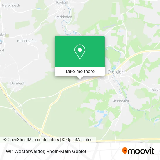 Карта Wir Westerwälder