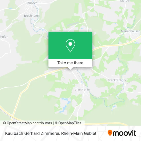 Карта Kaulbach Gerhard Zimmerei