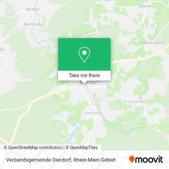 Verbandsgemeinde Dierdorf map