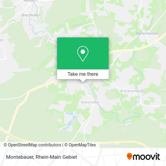 Карта Montebauer