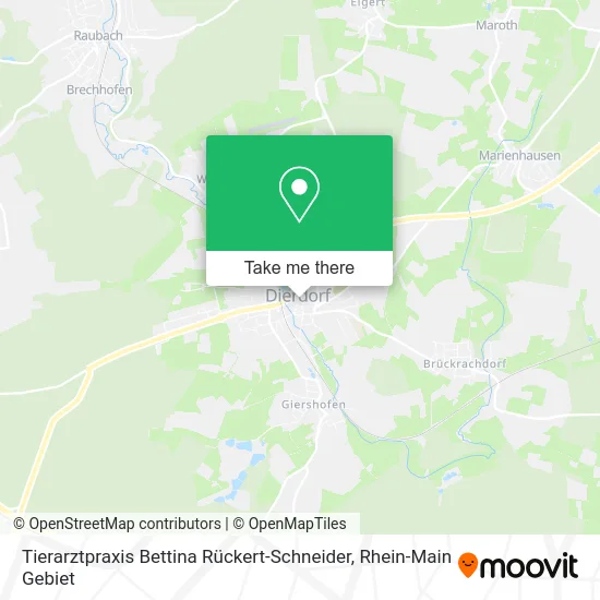 Tierarztpraxis Bettina Rückert-Schneider map