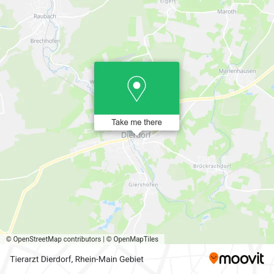 Карта Tierarzt Dierdorf