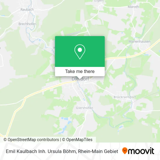 Карта Emil Kaulbach Inh. Ursula Böhm