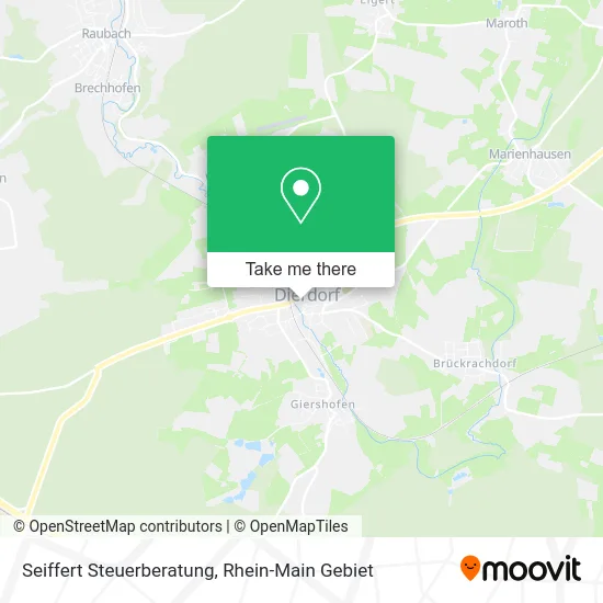 Карта Seiffert Steuerberatung