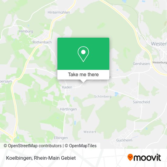 Карта Koelbingen