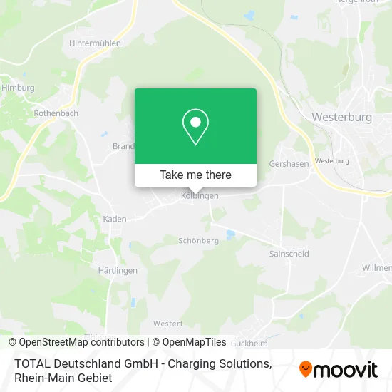 Карта TOTAL Deutschland GmbH - Charging Solutions