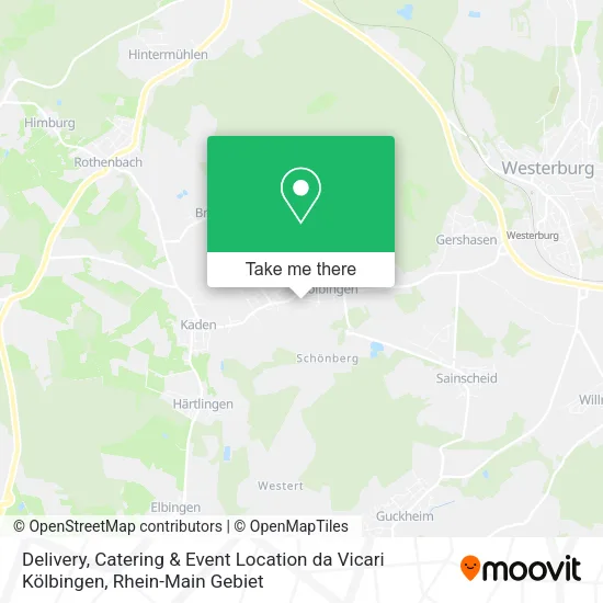 Карта Delivery, Catering & Event Location da Vicari Kölbingen