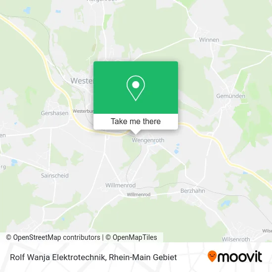 Rolf Wanja Elektrotechnik map