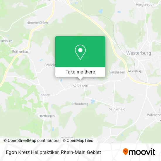 Карта Egon Kretz Heilpraktiker