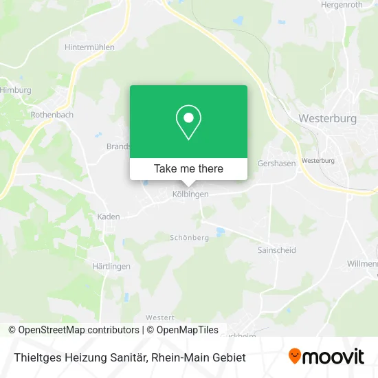 Карта Thieltges Heizung Sanitär