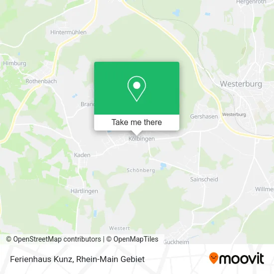 Ferienhaus Kunz map
