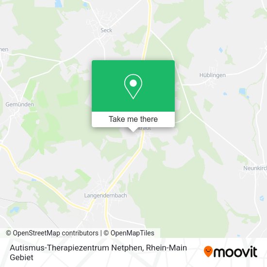 Карта Autismus-Therapiezentrum Netphen
