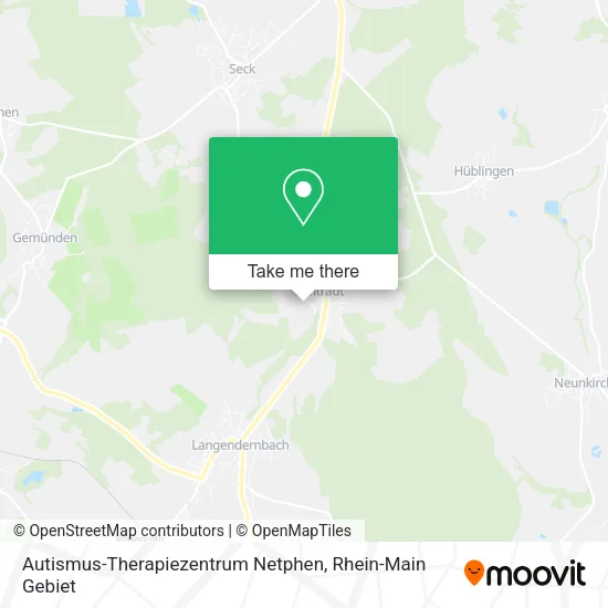 Карта Autismus-Therapiezentrum Netphen