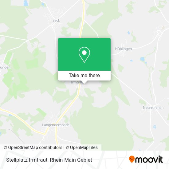 Карта Stellplatz Irmtraut