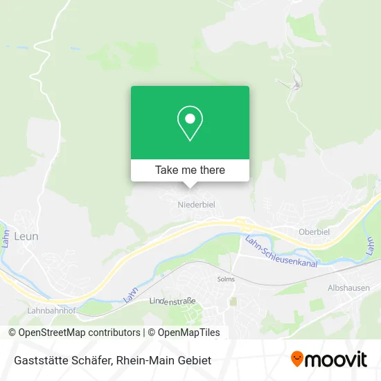 Карта Gaststätte Schäfer