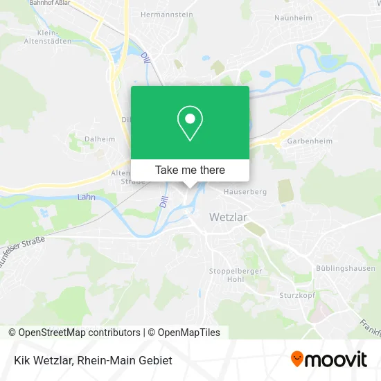 Карта Kik Wetzlar