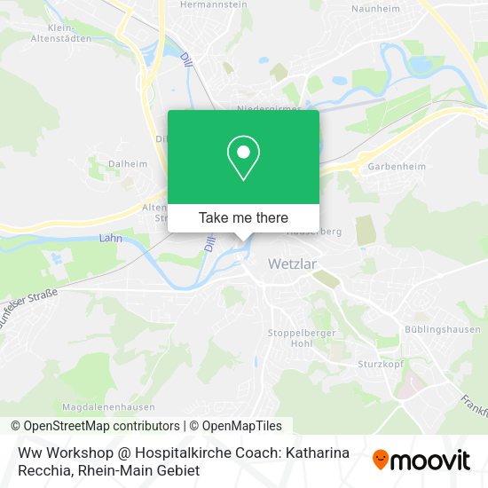Карта Ww Workshop @ Hospitalkirche Coach: Katharina Recchia