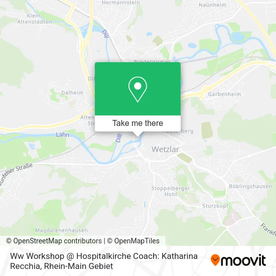 Карта Ww Workshop @ Hospitalkirche Coach: Katharina Recchia