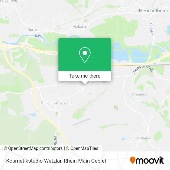 Карта Kosmetikstudio Wetzlar