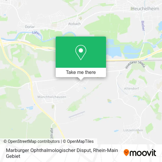 Карта Marburger Ophthalmologischer Disput