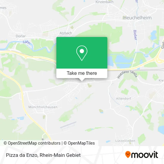 Карта Pizza da Enzo