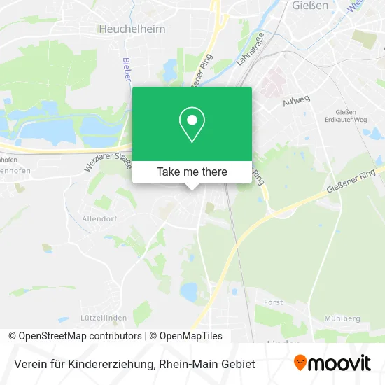 Карта Verein für Kindererziehung