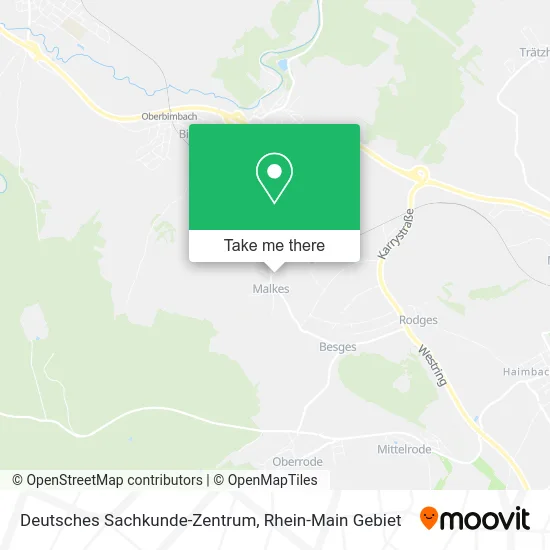 Карта Deutsches Sachkunde-Zentrum
