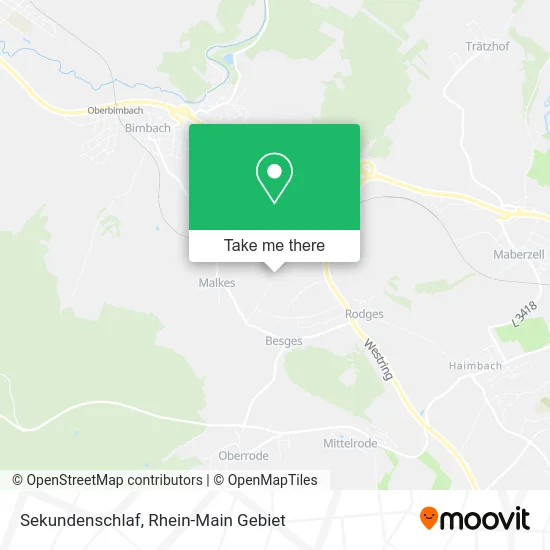 Карта Sekundenschlaf