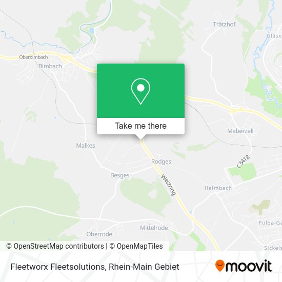 Карта Fleetworx Fleetsolutions