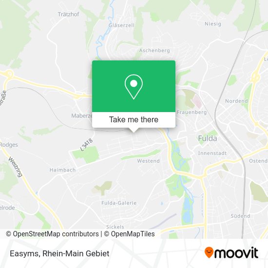 Карта Easyms