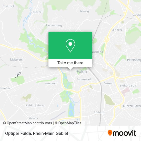 Optiper Fulda map