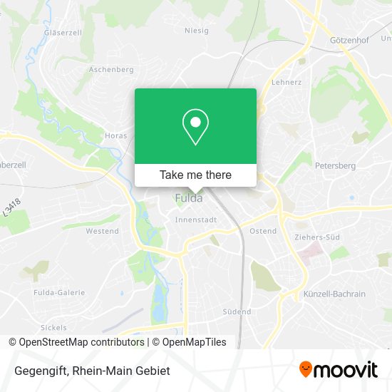 Карта Gegengift