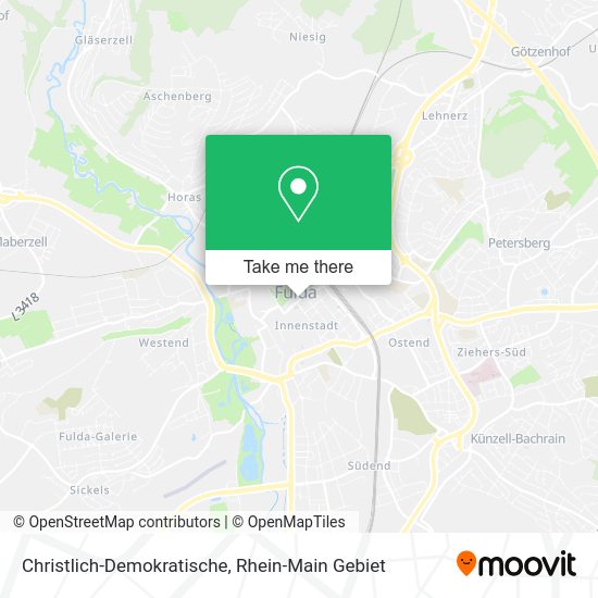 Карта Christlich-Demokratische