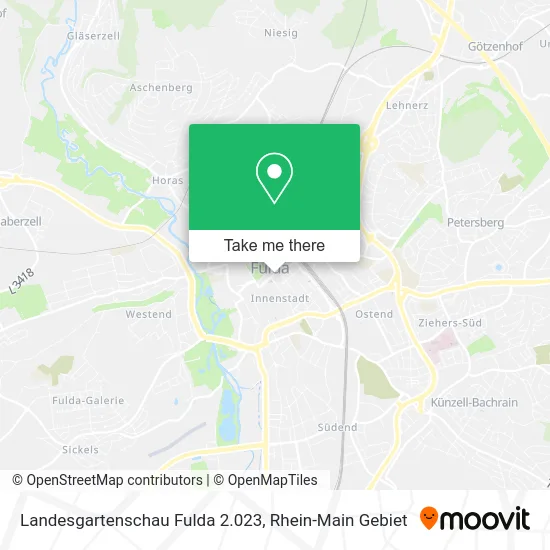 Карта Landesgartenschau Fulda 2.023