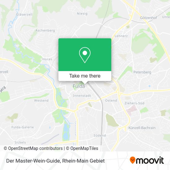 Карта Der Master-Wein-Guide
